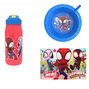 Kid’s Spidey and his amazing friends dinnerware
